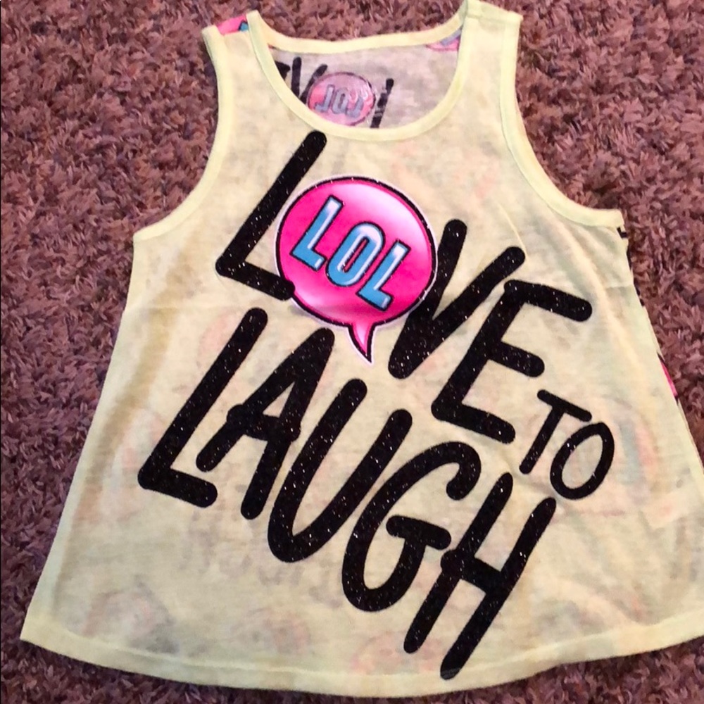 NWOT Youth Girls Size 12 Tank Top from Justice.